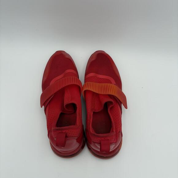 Aldo $85 Red Air Cushion Woman’s 9 Slip-on Hook and Loop Closure Running Shoes. - Picture 3 of 6